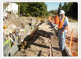 Pipeline Maintenance Safety at the Ronald Reagan Parkway Project